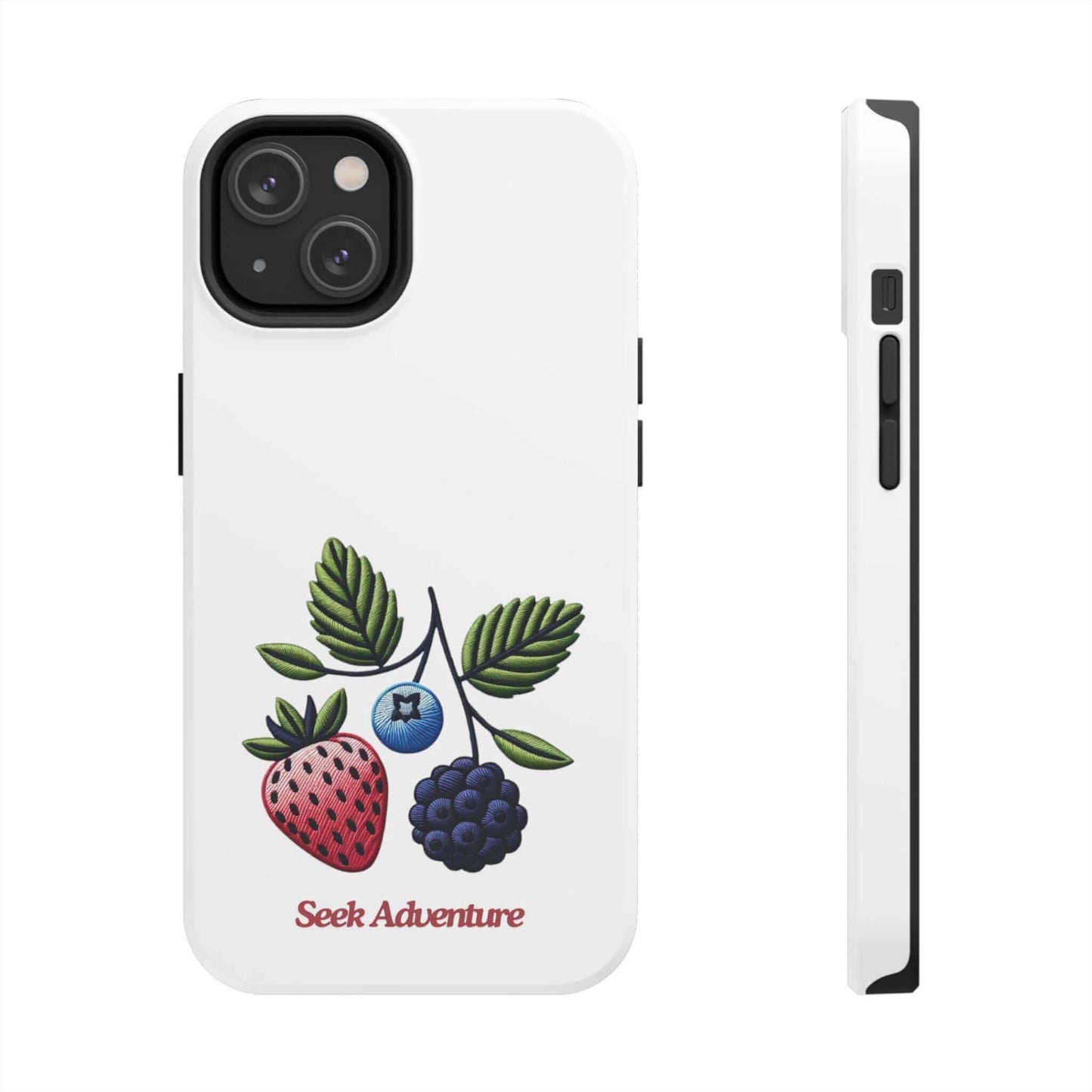 Strawberry, Blueberry, and Blackberry - Tough Phone Cases - Phone Case by Seek Adventure | Seek Adventure'