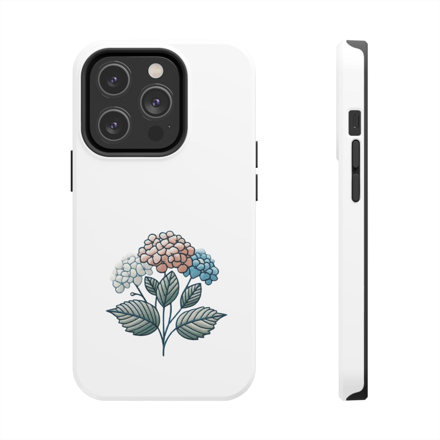 Hydrangea Floral - Tough Phone Case