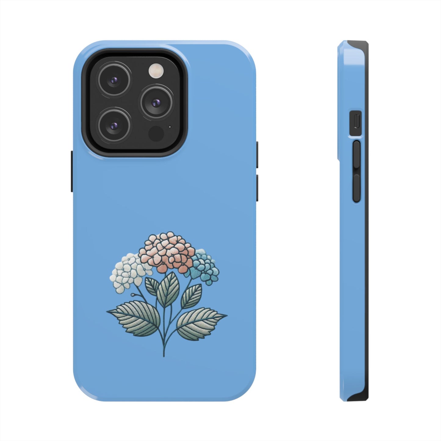 Hydrangea Floral - Tough Phone Case