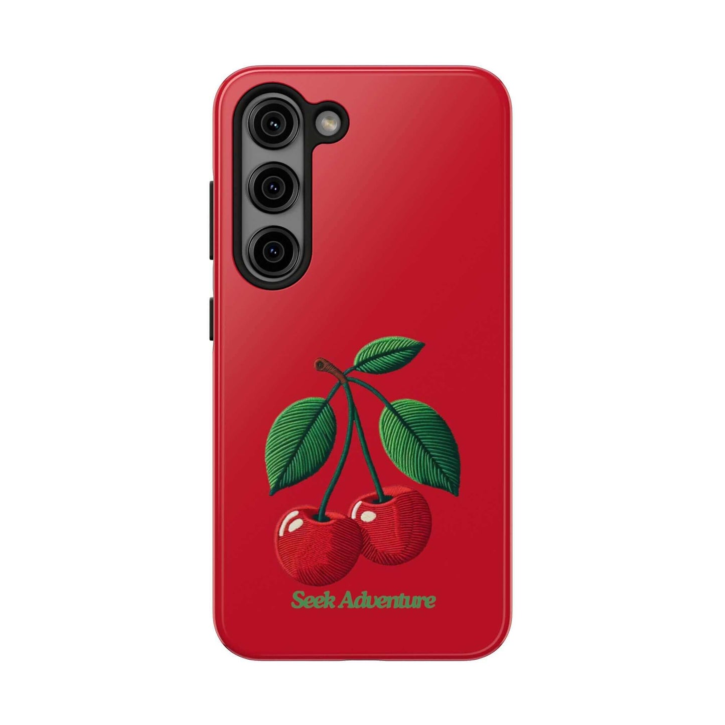 Two Cherries - Tough Phone Case - Phone Case by Seek Adventure | Seek Adventure'