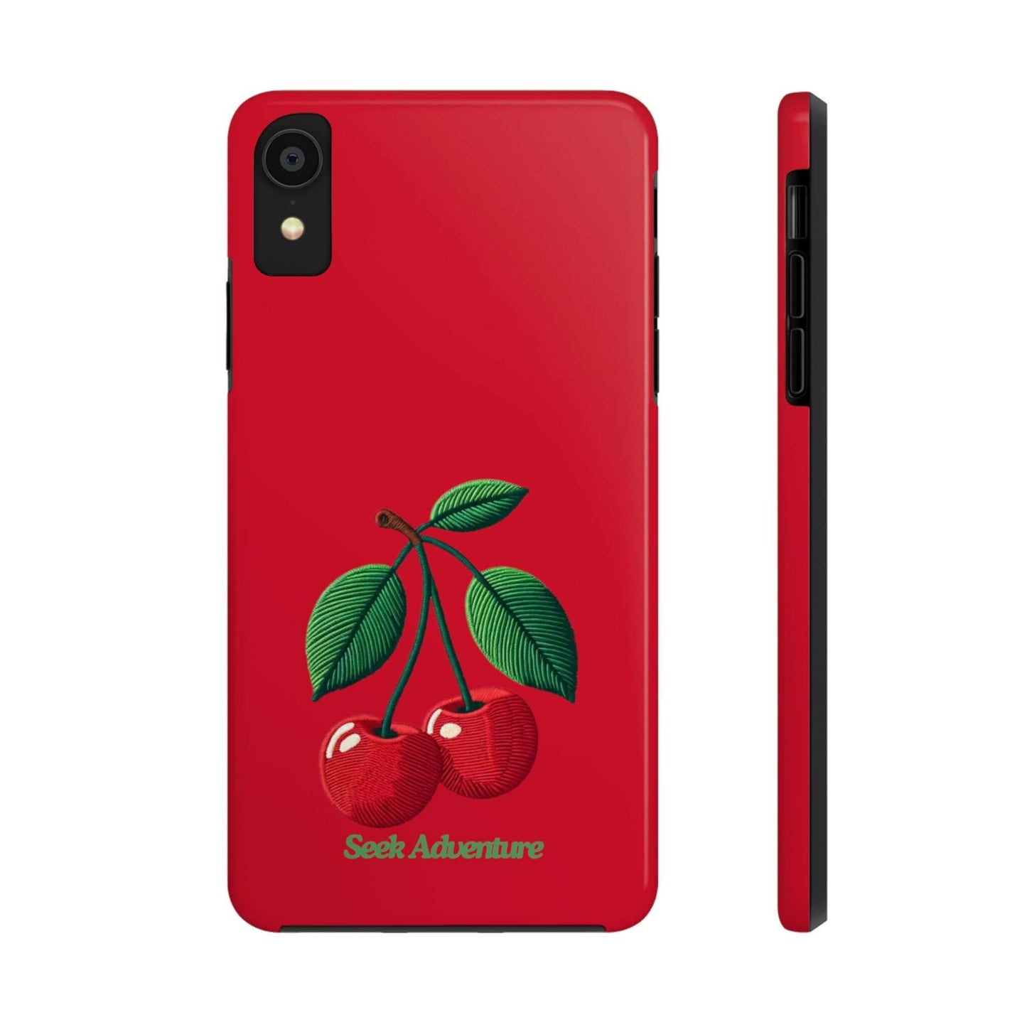 Two Cherries - Tough Phone Case - Phone Case by Seek Adventure | Seek Adventure'