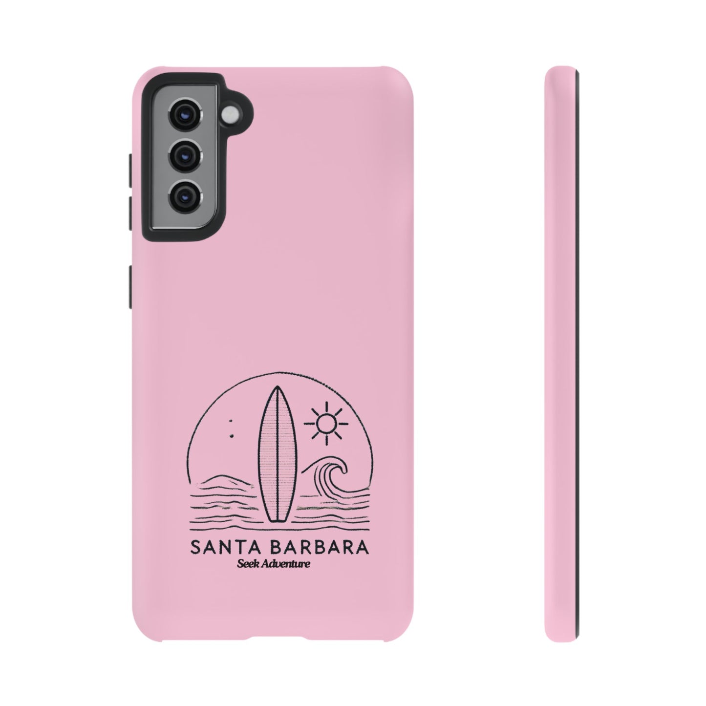 Santa Barbara California Surfboard - Tough Case