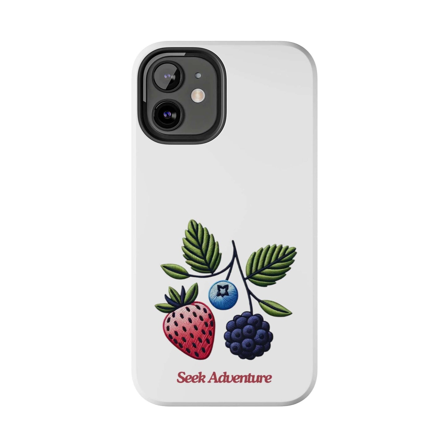 Strawberry, Blueberry, and Blackberry - Tough Phone Cases - Phone Case by Seek Adventure | Seek Adventure'