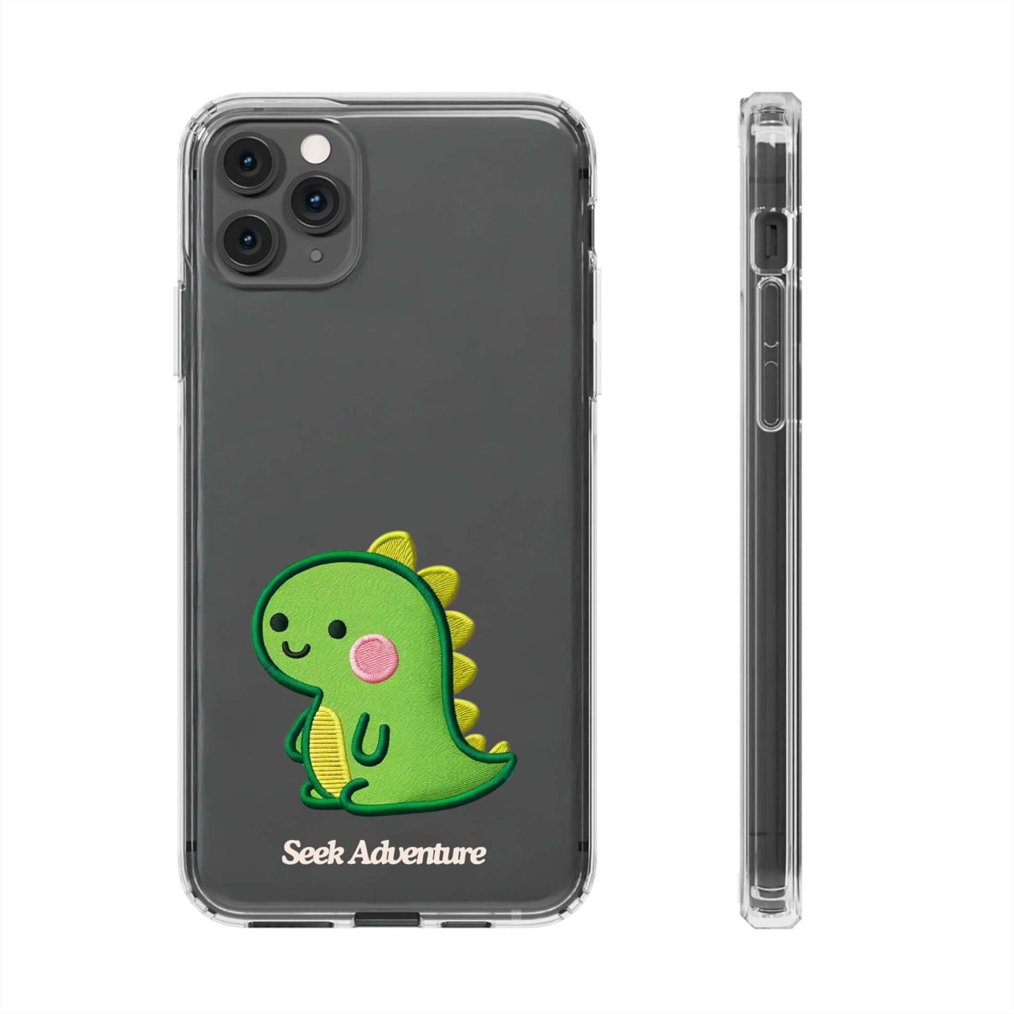 Dinosaur Delight - Clear Case Printify