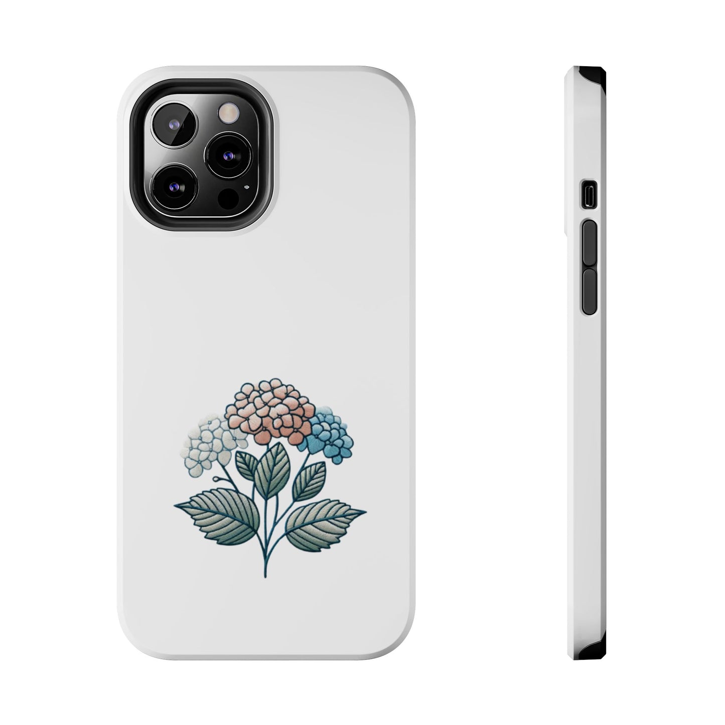 Hydrangea Floral - Tough Phone Case