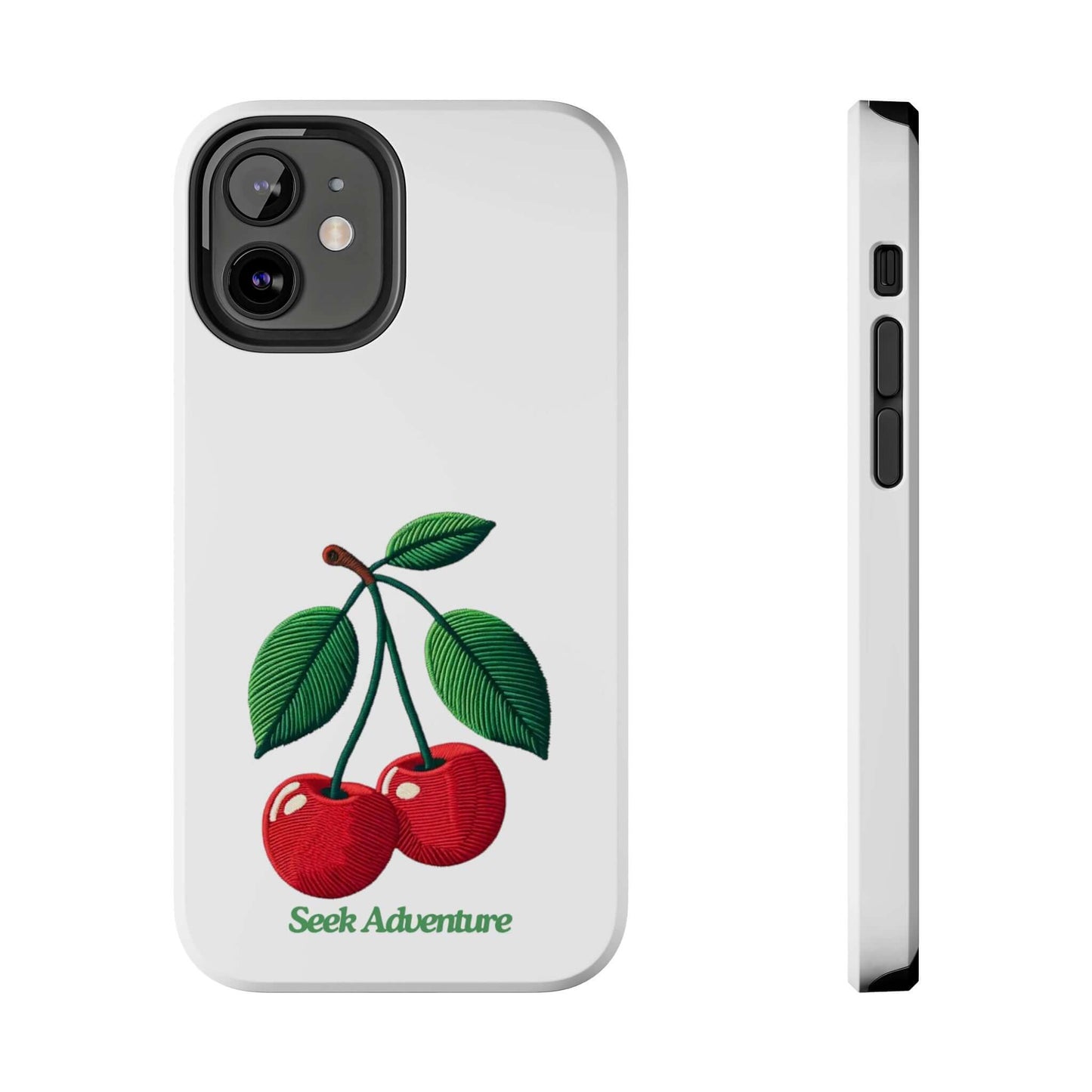 Two Cherries - Tough Phone Case - Phone Case by Seek Adventure | Seek Adventure'