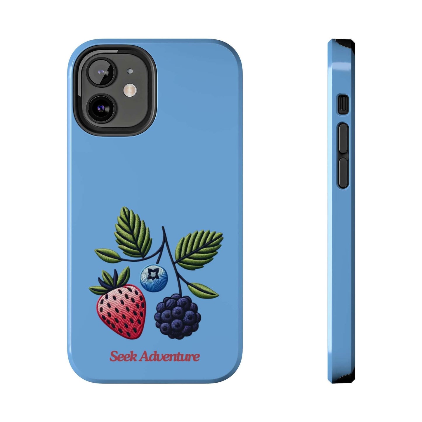 Strawberry, Blueberry, and Blackberry - Tough Phone Cases - Phone Case by Seek Adventure | Seek Adventure'