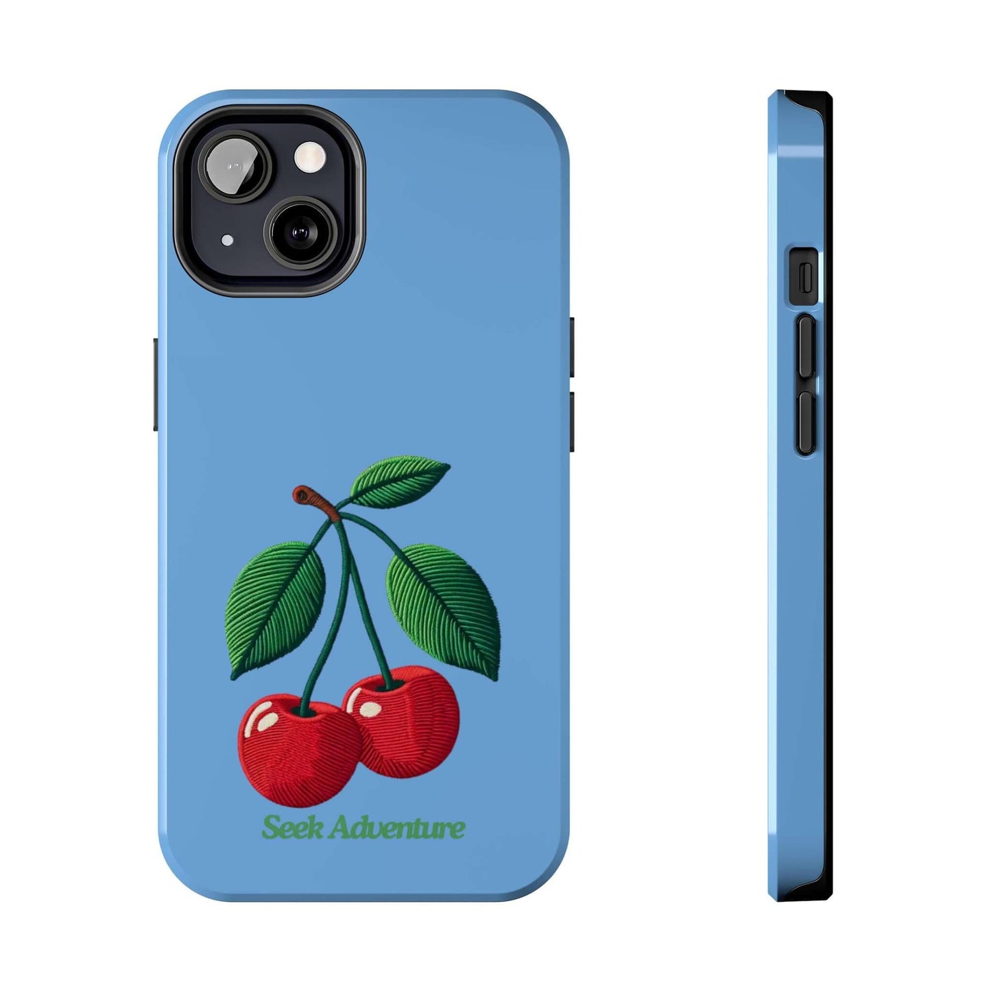 Two Cherries - Tough Phone Case - Phone Case by Seek Adventure | Seek Adventure'