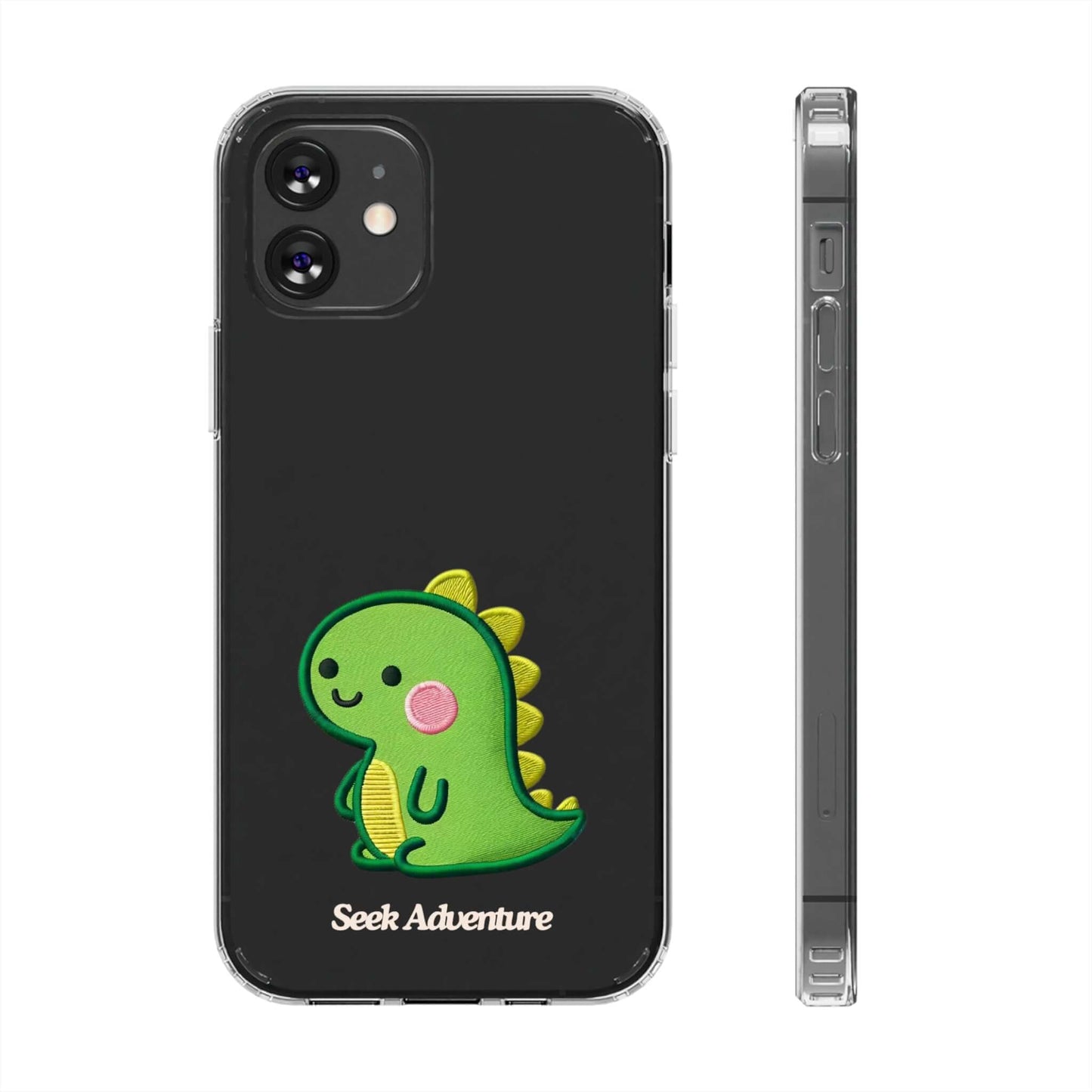 Dinosaur Delight - Clear Case Printify