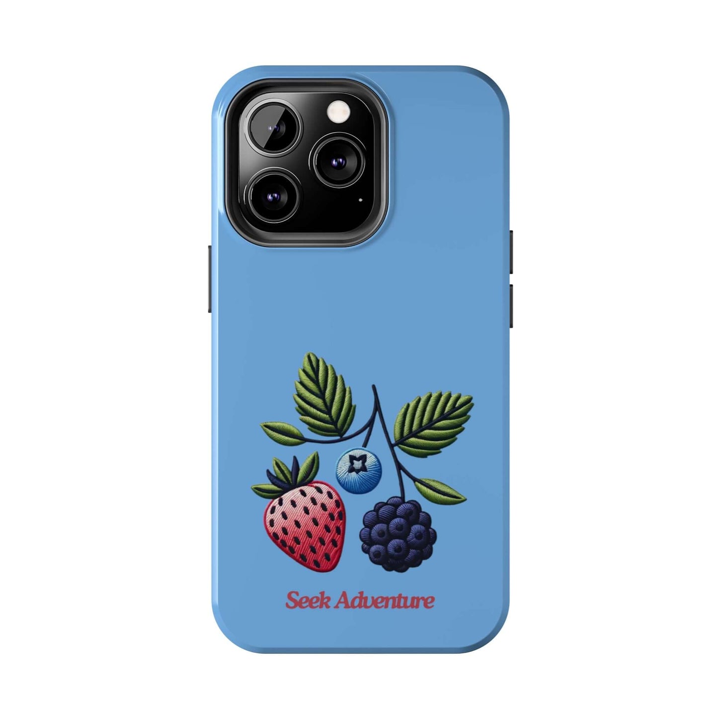 Strawberry, Blueberry, and Blackberry - Tough Phone Cases - Phone Case by Seek Adventure | Seek Adventure'