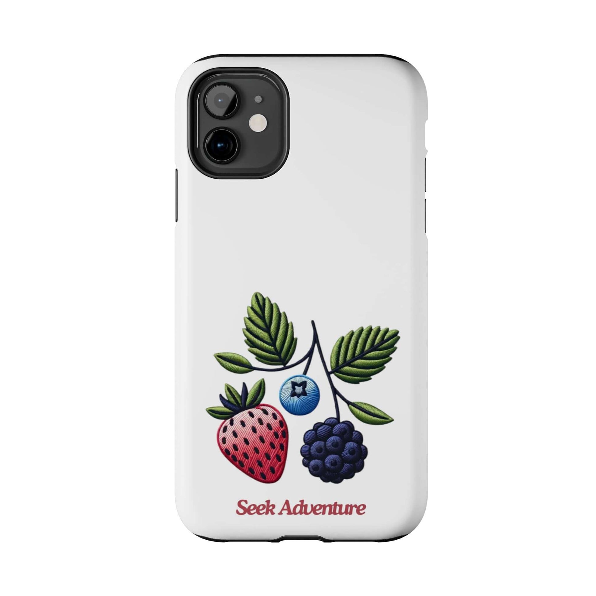 Strawberry, Blueberry, and Blackberry - Tough Phone Cases - Phone Case by Seek Adventure | Seek Adventure'