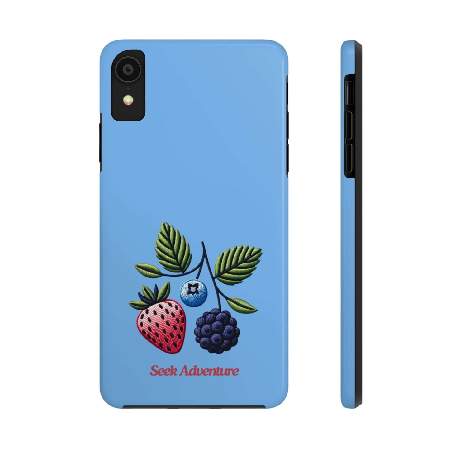 Strawberry, Blueberry, and Blackberry - Tough Phone Cases - Phone Case by Seek Adventure | Seek Adventure'