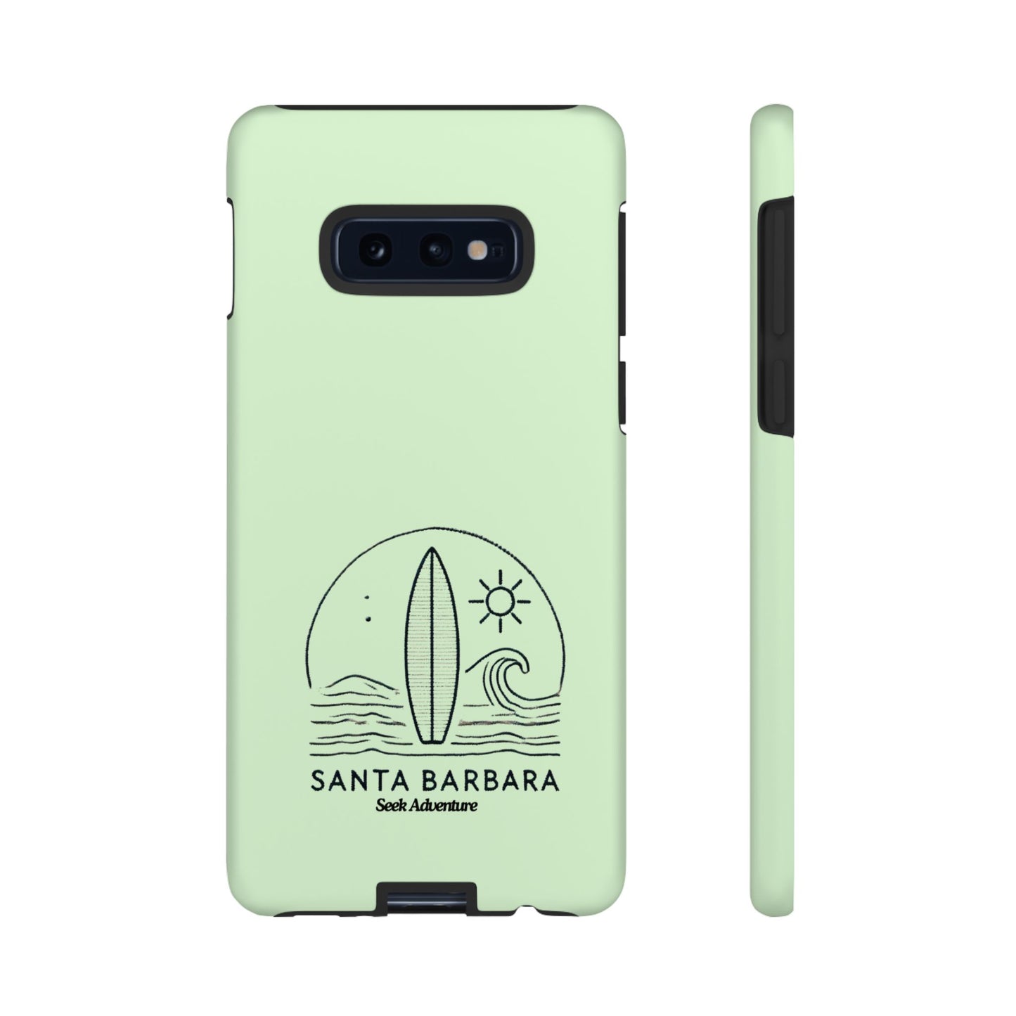 Santa Barbara California Surfboard - Tough Case