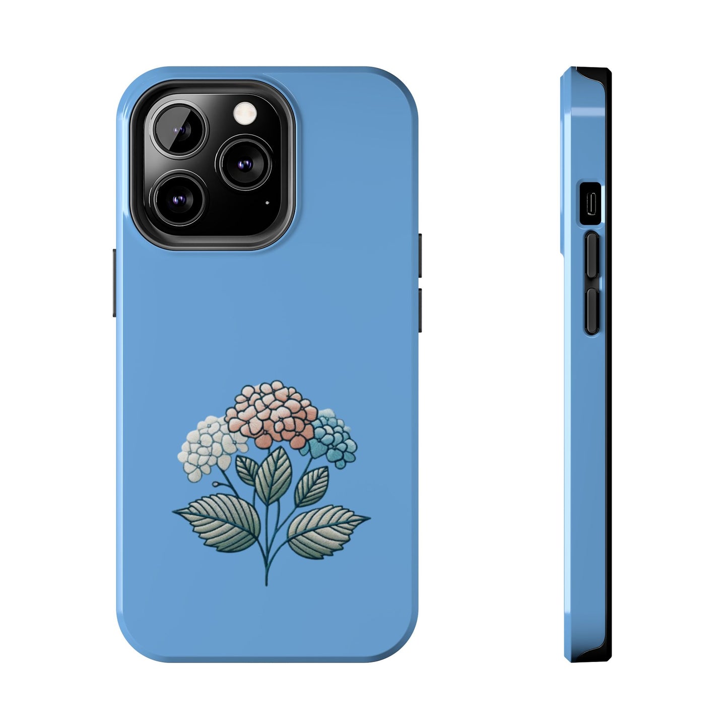 Hydrangea Floral - Tough Phone Case