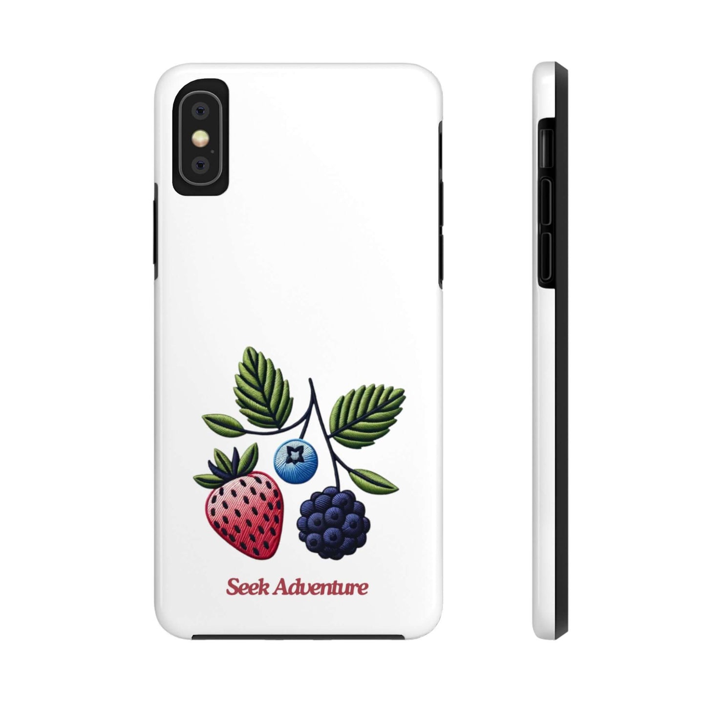 Strawberry, Blueberry, and Blackberry - Tough Phone Cases - Phone Case by Seek Adventure | Seek Adventure'