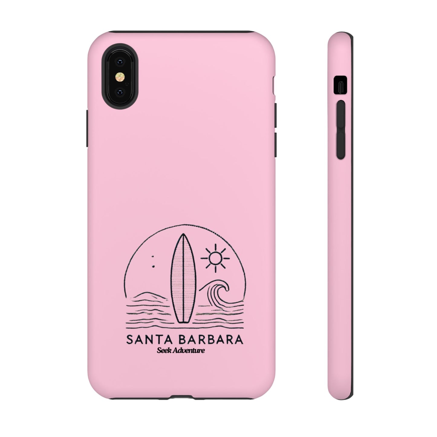 Santa Barbara California Surfboard - Tough Case