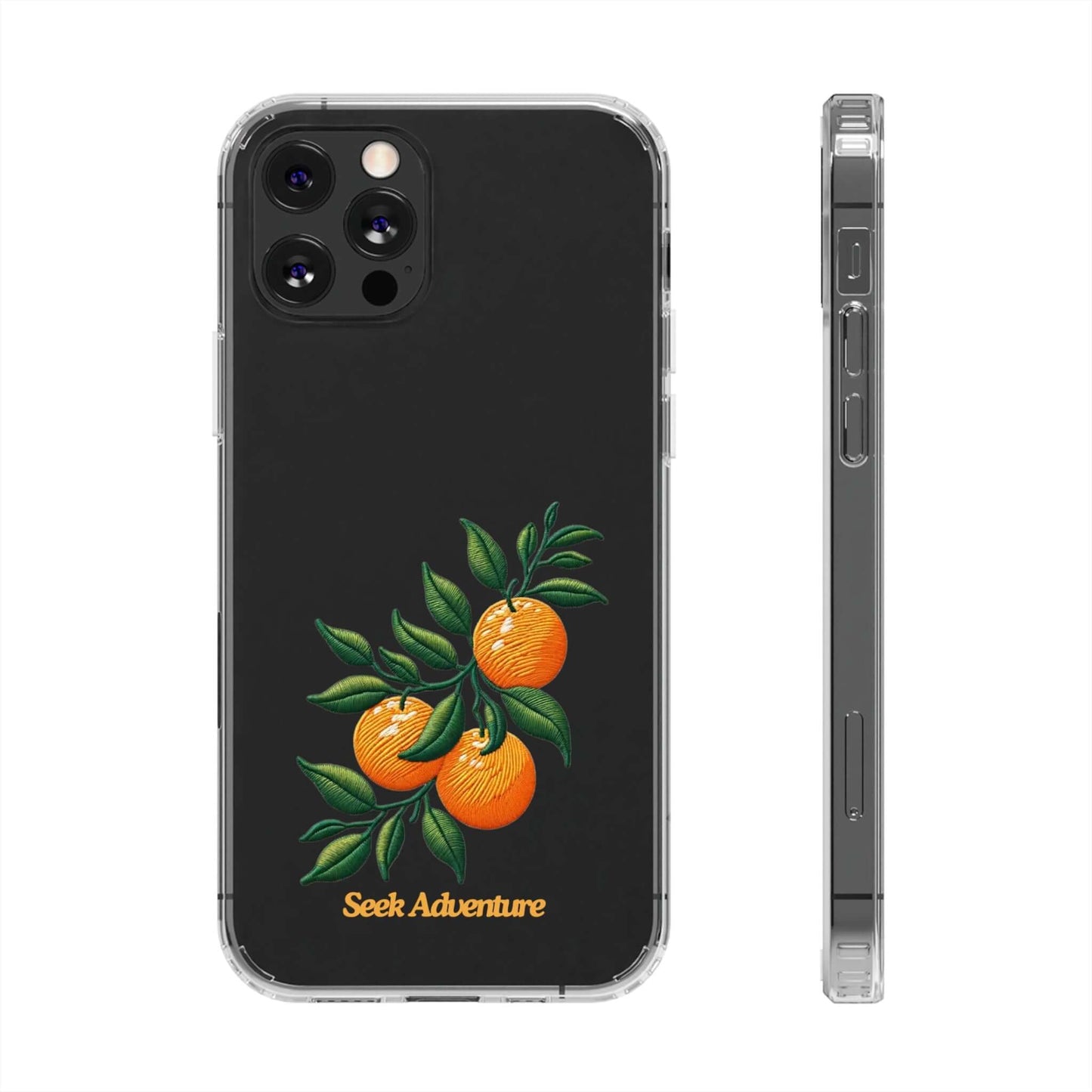 Oranges - Clear Case - Phone Case by Seek Adventure | Seek Adventure'