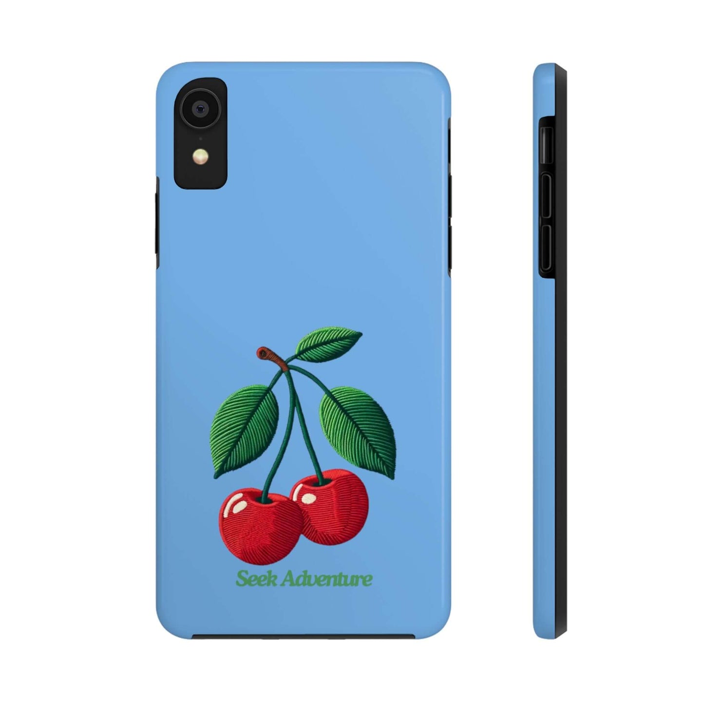 Two Cherries - Tough Phone Case - Phone Case by Seek Adventure | Seek Adventure'