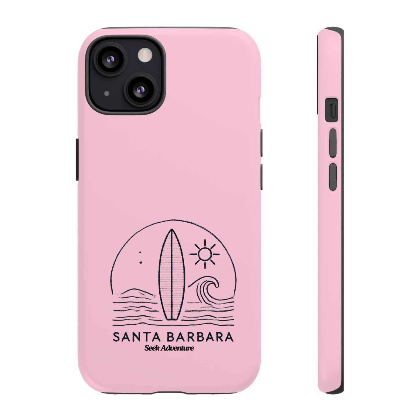 Santa Barbara California Surfboard - Tough Case