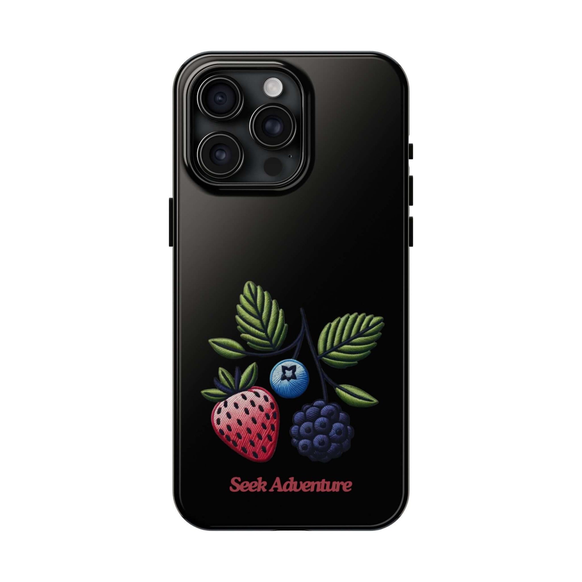 Strawberry, Blueberry, and Blackberry - Tough Phone Case - Phone Case by Seek Adventure | Seek Adventure'