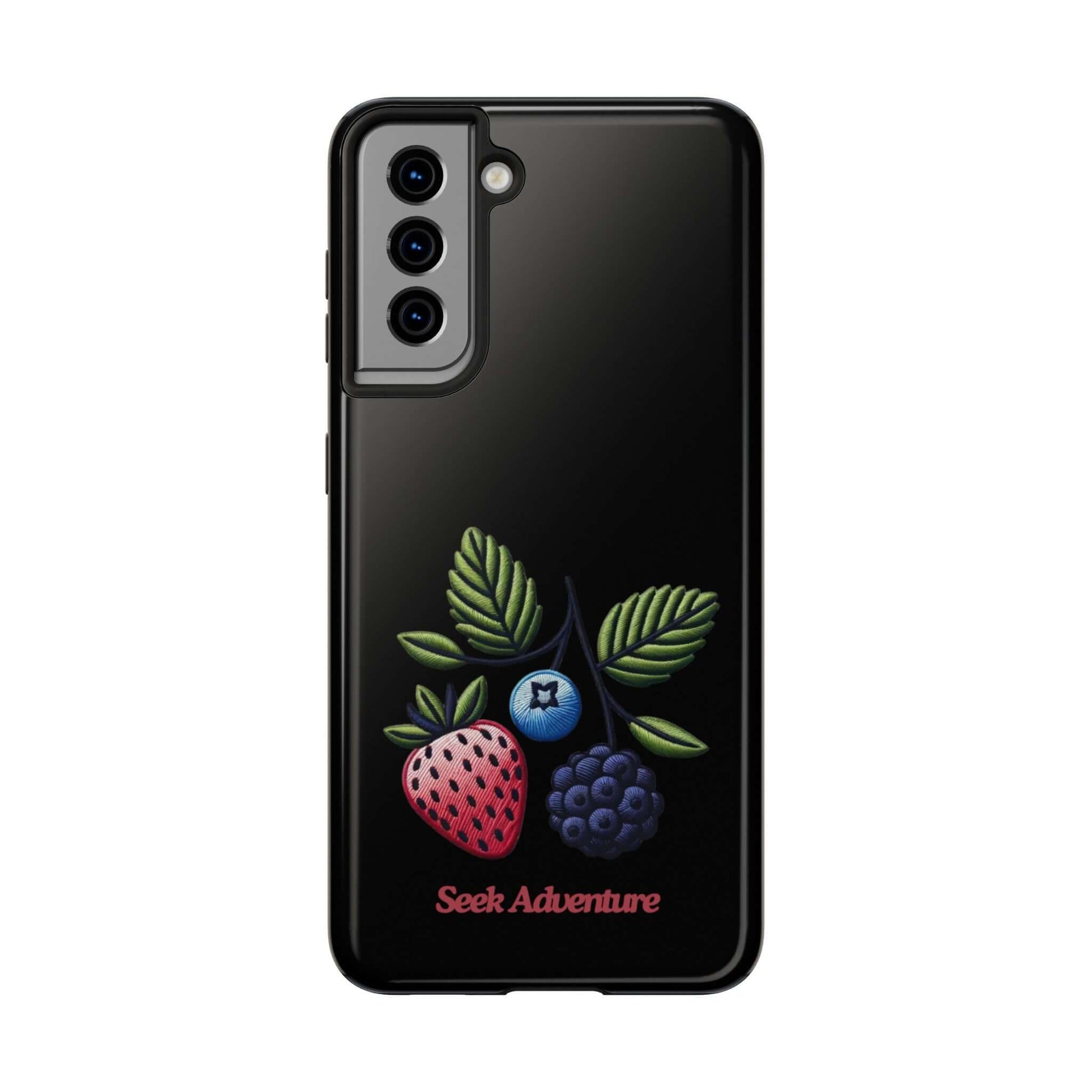 Strawberry, Blueberry, and Blackberry - Tough Phone Case - Phone Case by Seek Adventure | Seek Adventure'