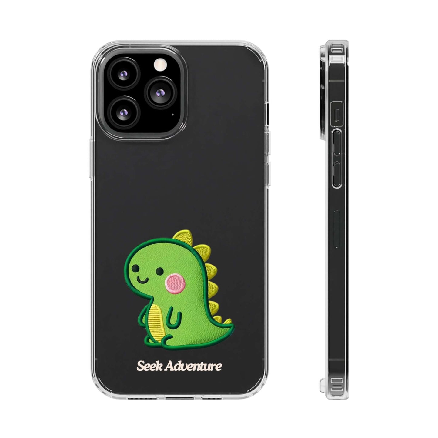 Dinosaur Delight - Clear Case Printify