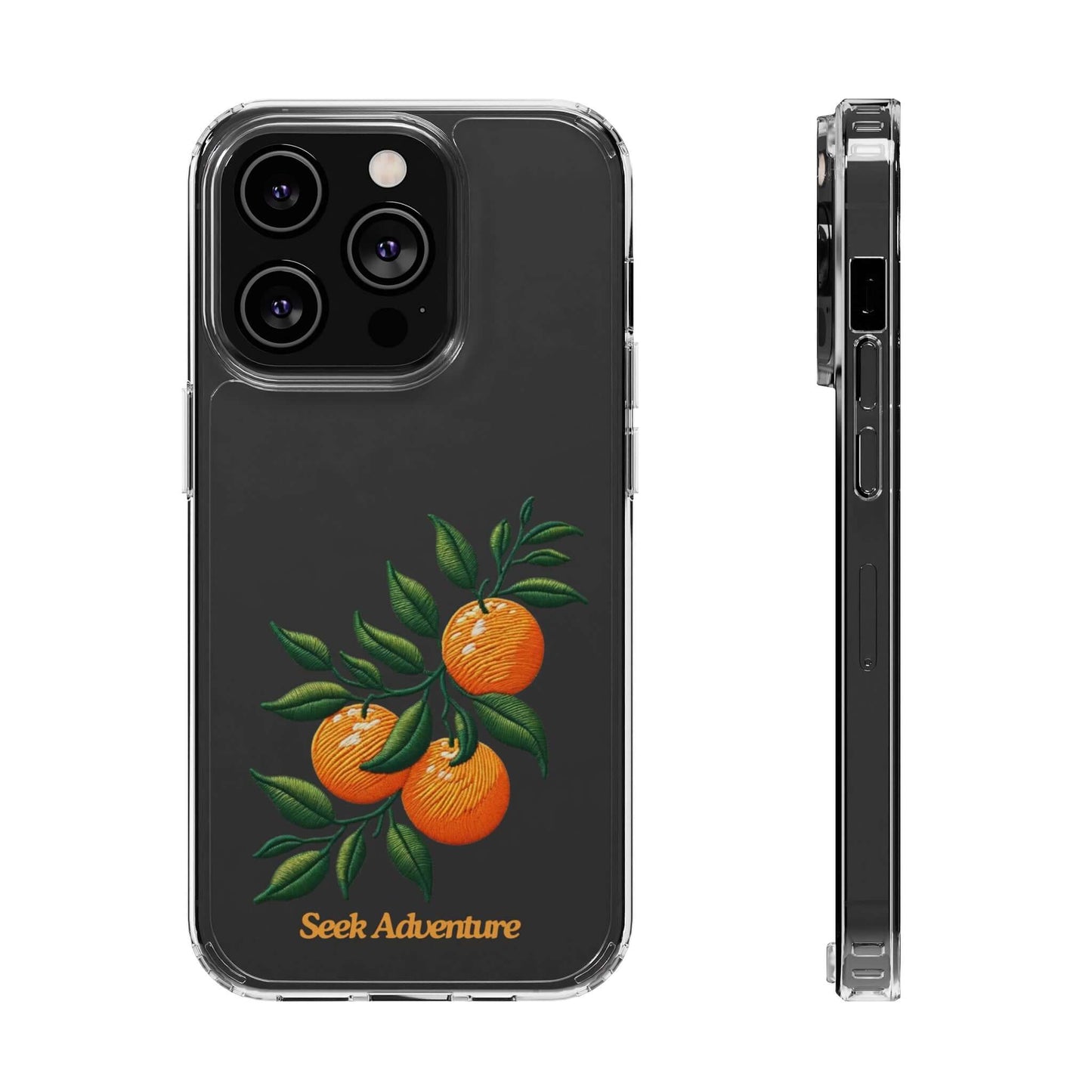 Oranges - Clear Case - Phone Case by Seek Adventure | Seek Adventure'