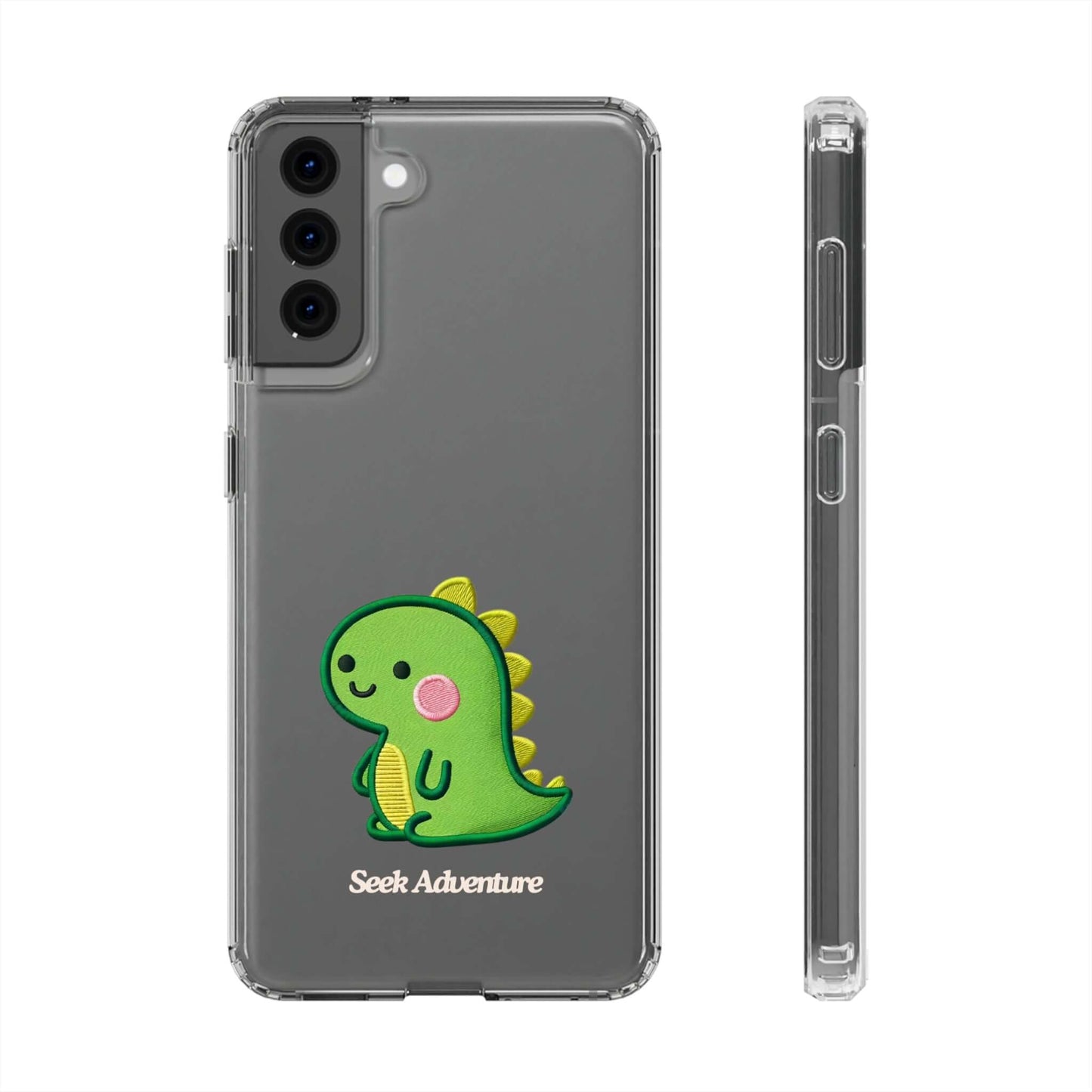 Dinosaur Delight - Clear Case Printify