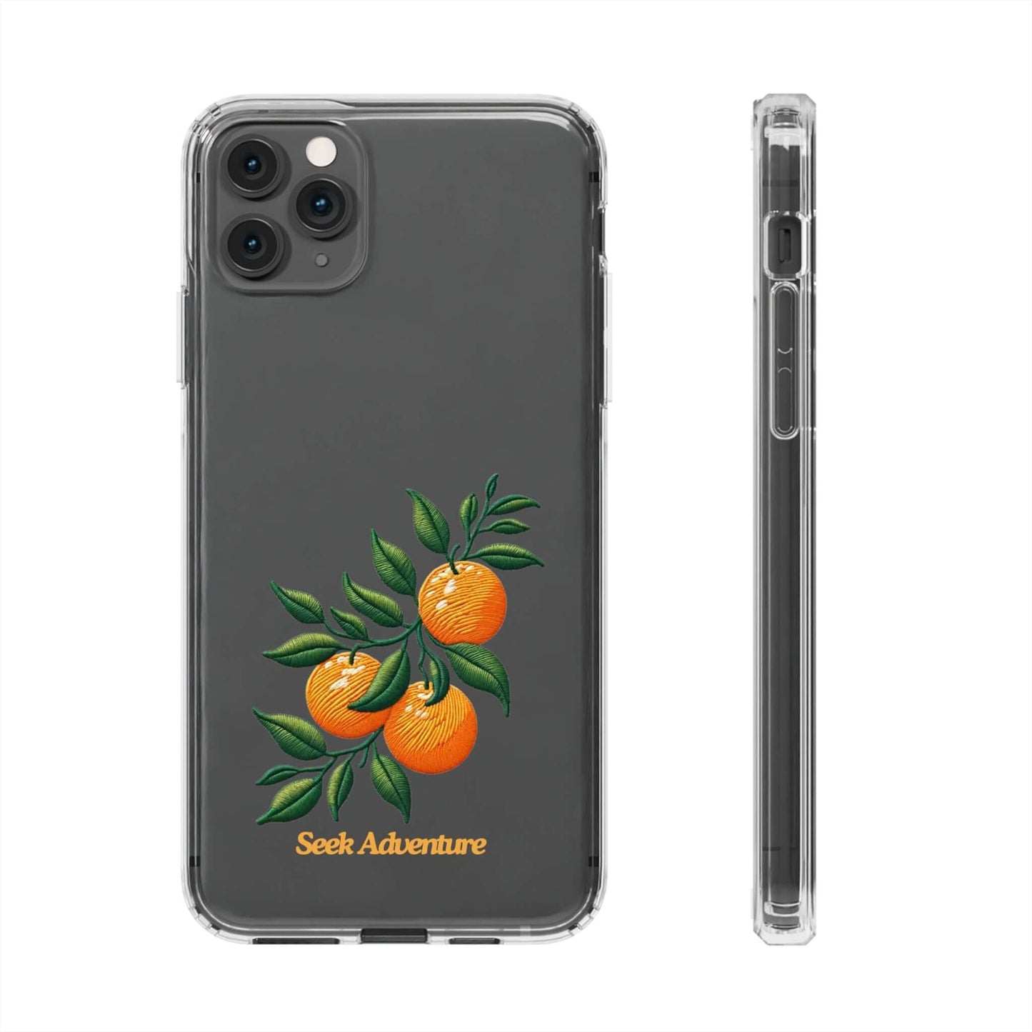 Oranges - Clear Case - Phone Case by Seek Adventure | Seek Adventure'