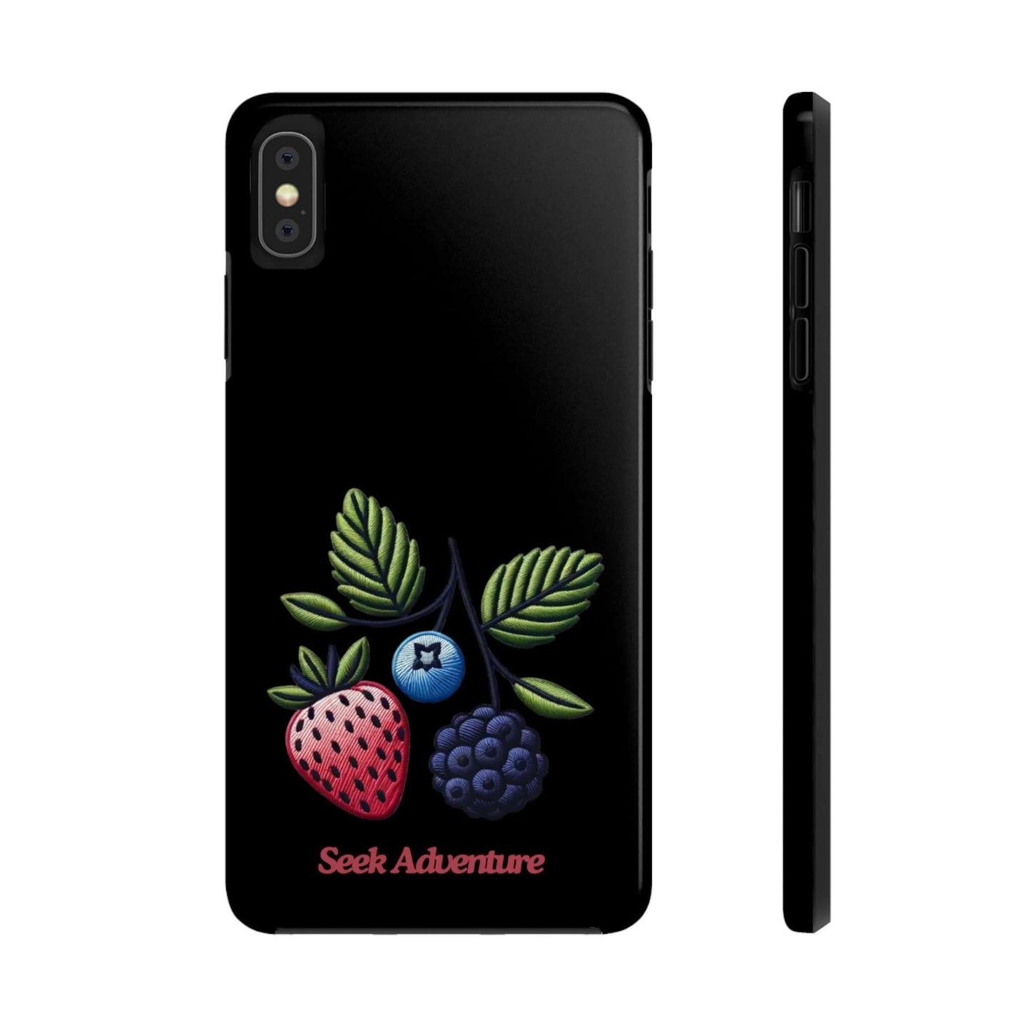 Strawberry, Blueberry, and Blackberry - Tough Phone Case - Phone Case by Seek Adventure | Seek Adventure'