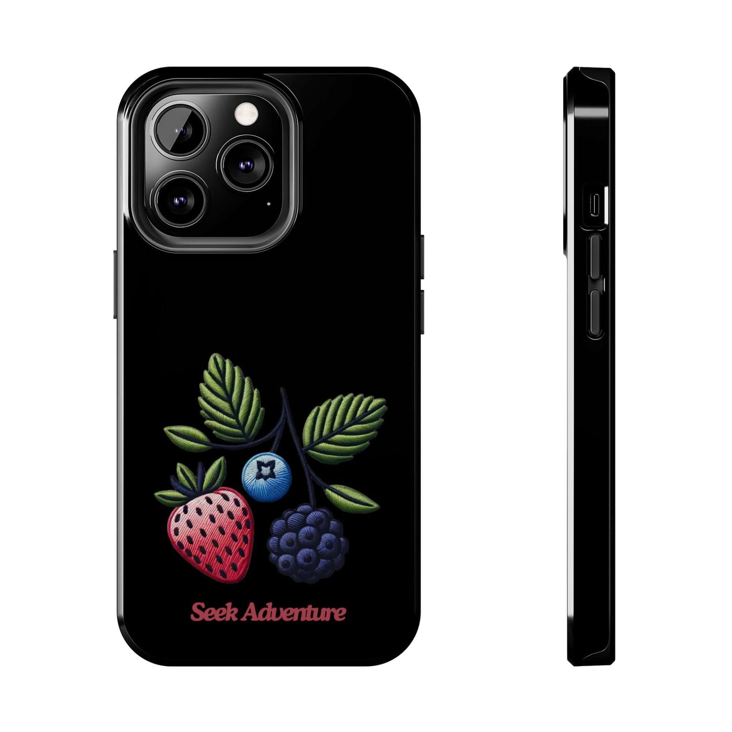 Strawberry, Blueberry, and Blackberry - Tough Phone Case - Phone Case by Seek Adventure | Seek Adventure'