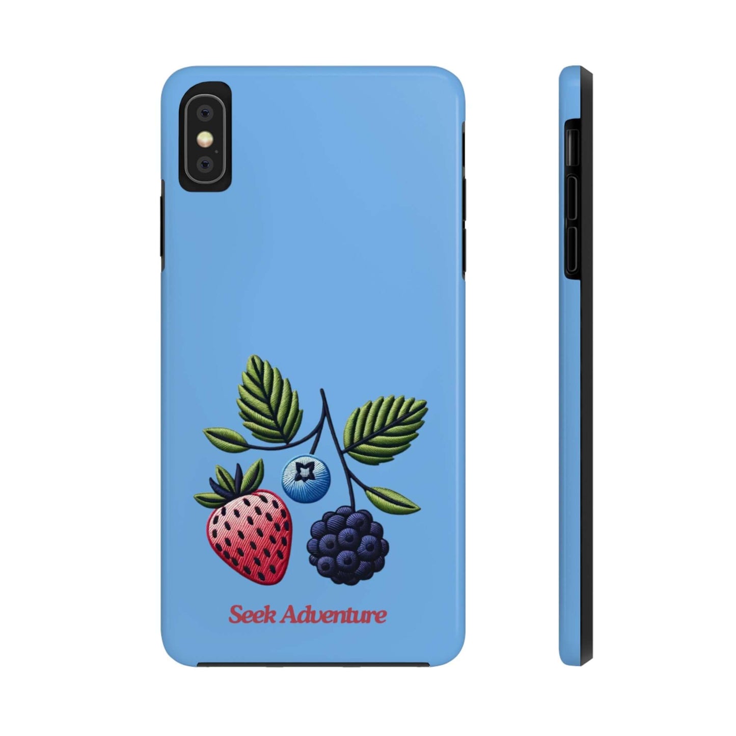 Strawberry, Blueberry, and Blackberry - Tough Phone Cases - Phone Case by Seek Adventure | Seek Adventure'