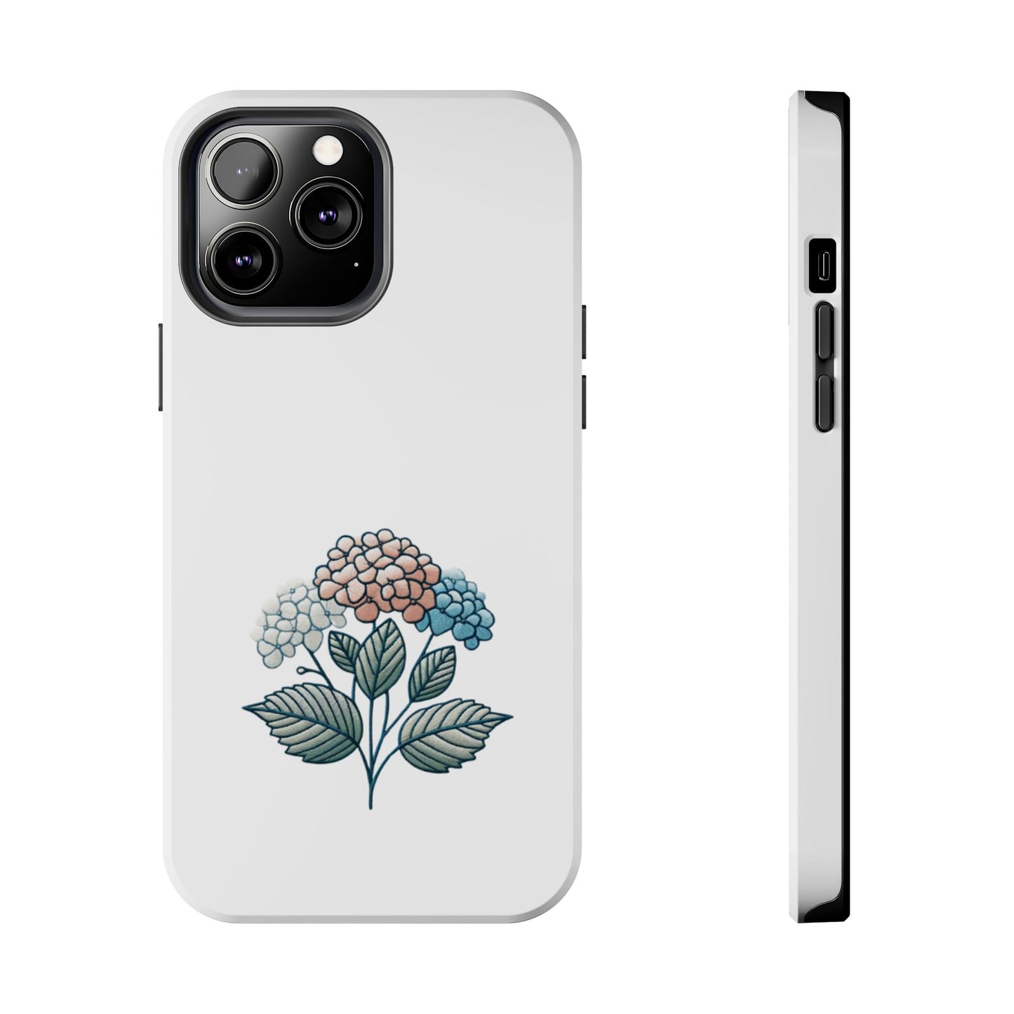 Hydrangea Floral - Tough Phone Case