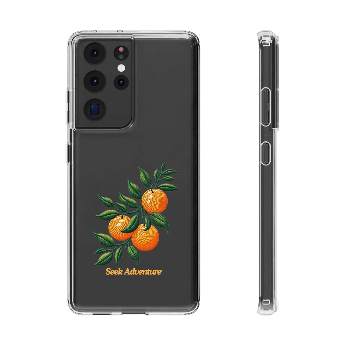 Oranges - Clear Case - Phone Case by Seek Adventure | Seek Adventure'