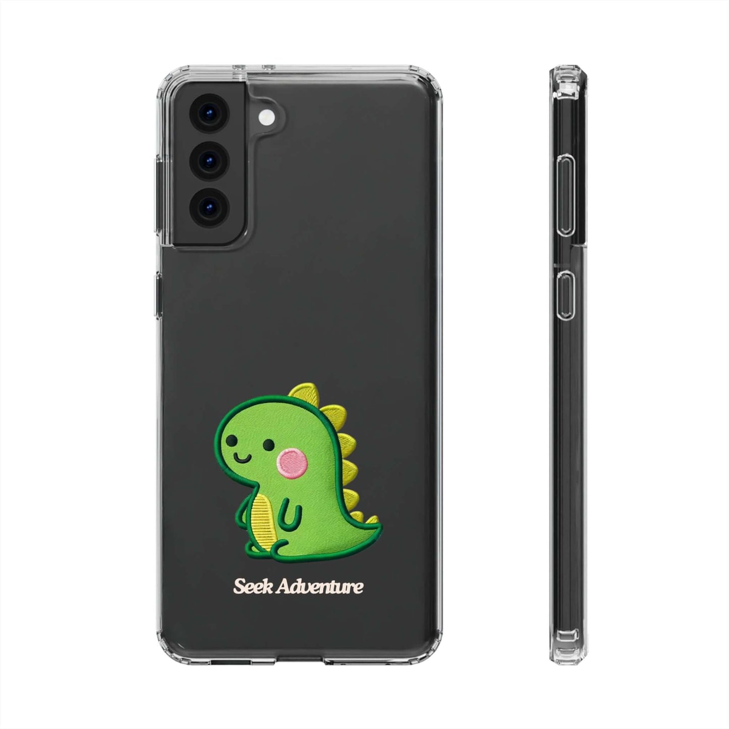 Dinosaur Delight - Clear Case Printify