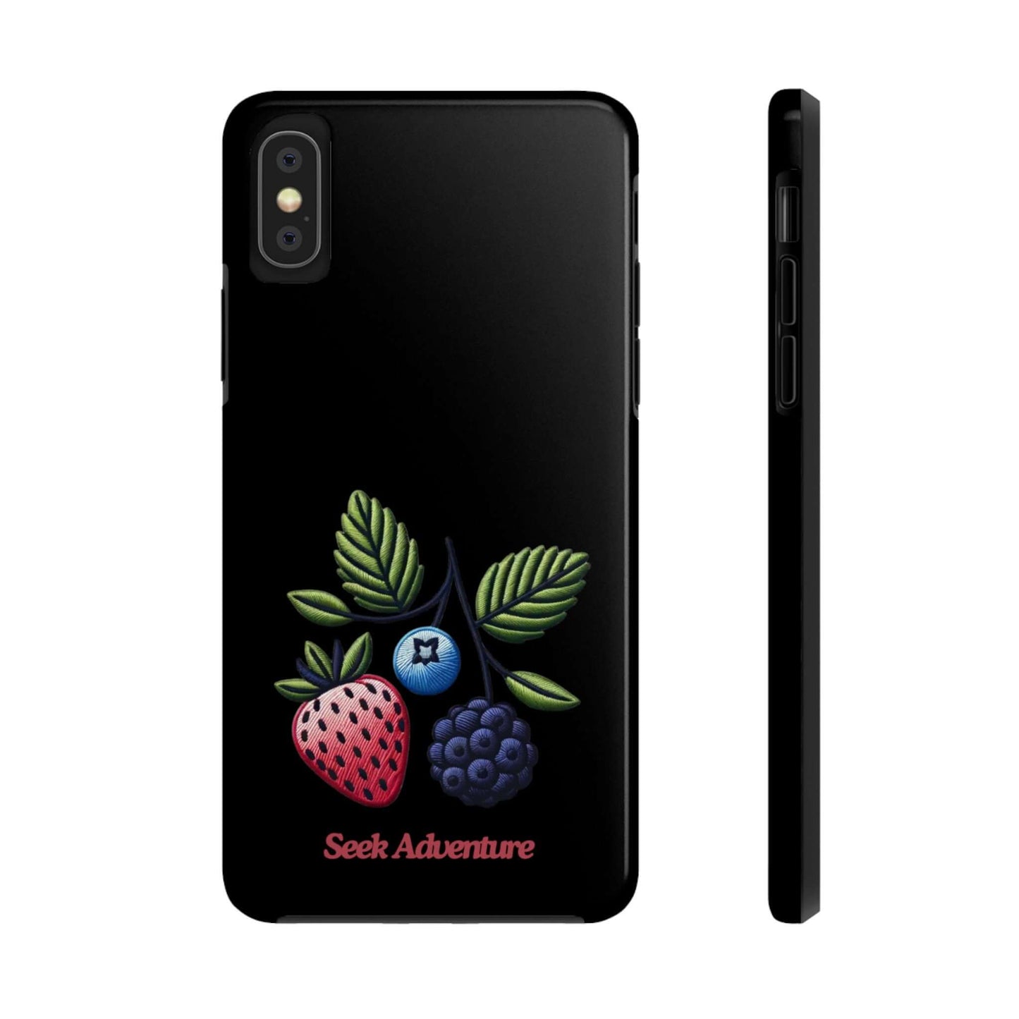 Strawberry, Blueberry, and Blackberry - Tough Phone Case - Phone Case by Seek Adventure | Seek Adventure'