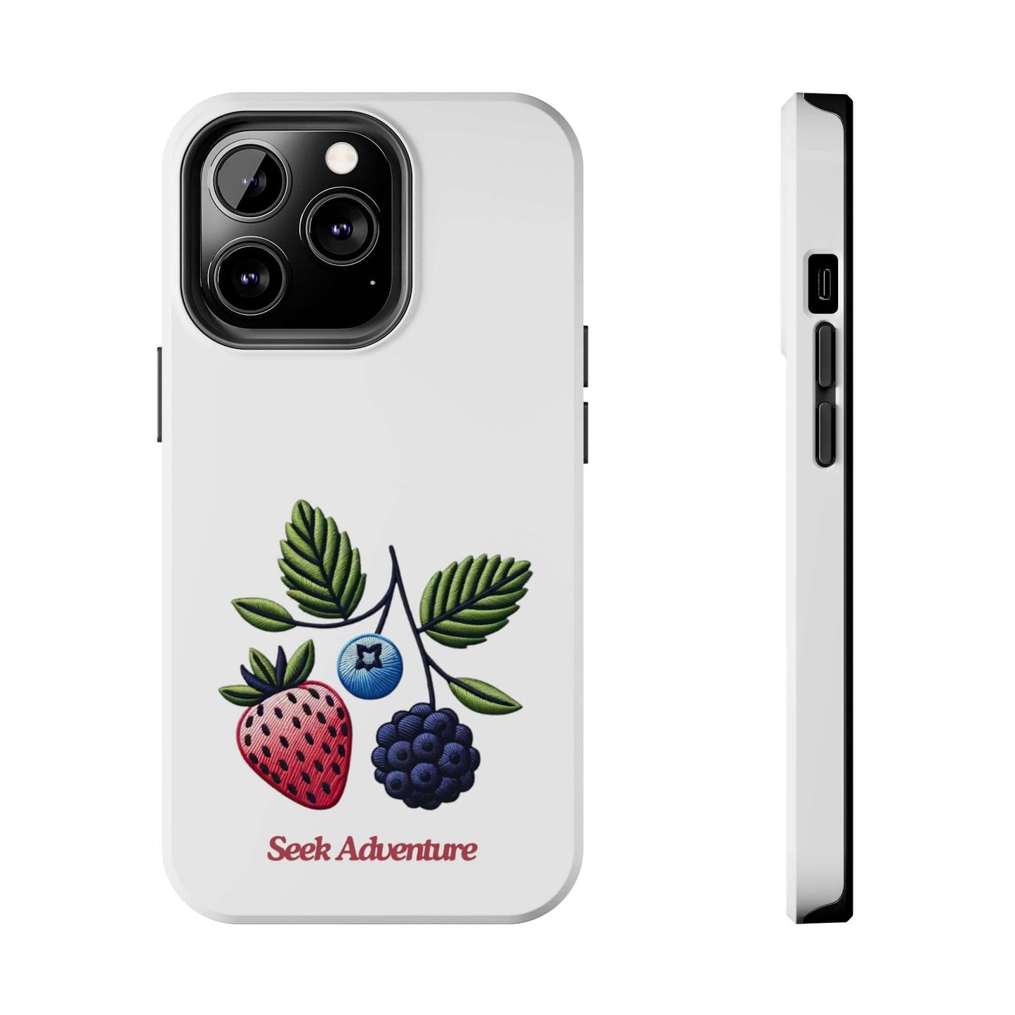 Strawberry, Blueberry, and Blackberry - Tough Phone Cases - Phone Case by Seek Adventure | Seek Adventure'