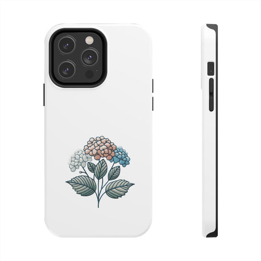 Hydrangea Floral - Tough Phone Case