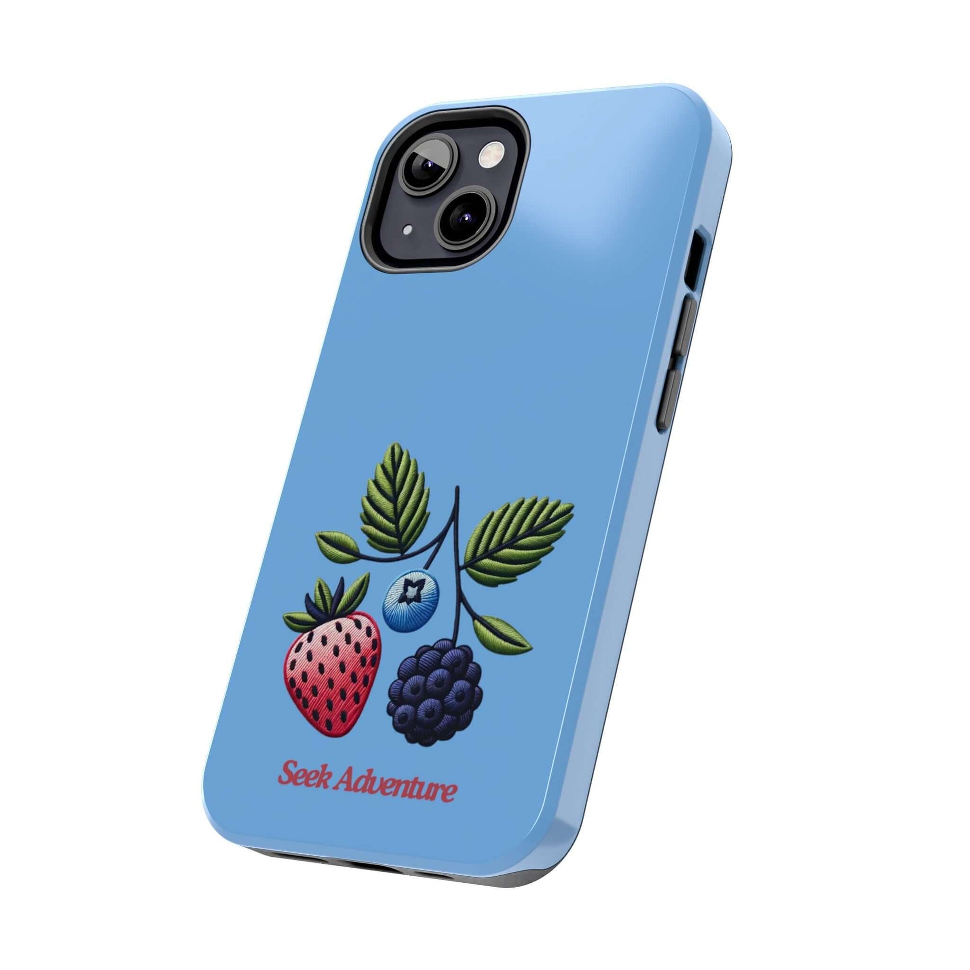 Strawberry, Blueberry, and Blackberry - Tough Phone Cases - Phone Case by Seek Adventure | Seek Adventure'