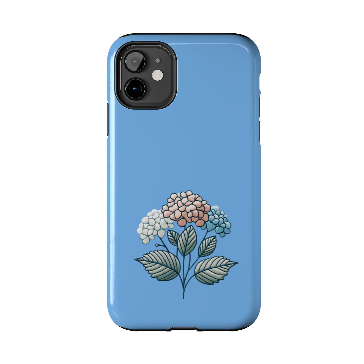 Hydrangea Floral - Tough Phone Case