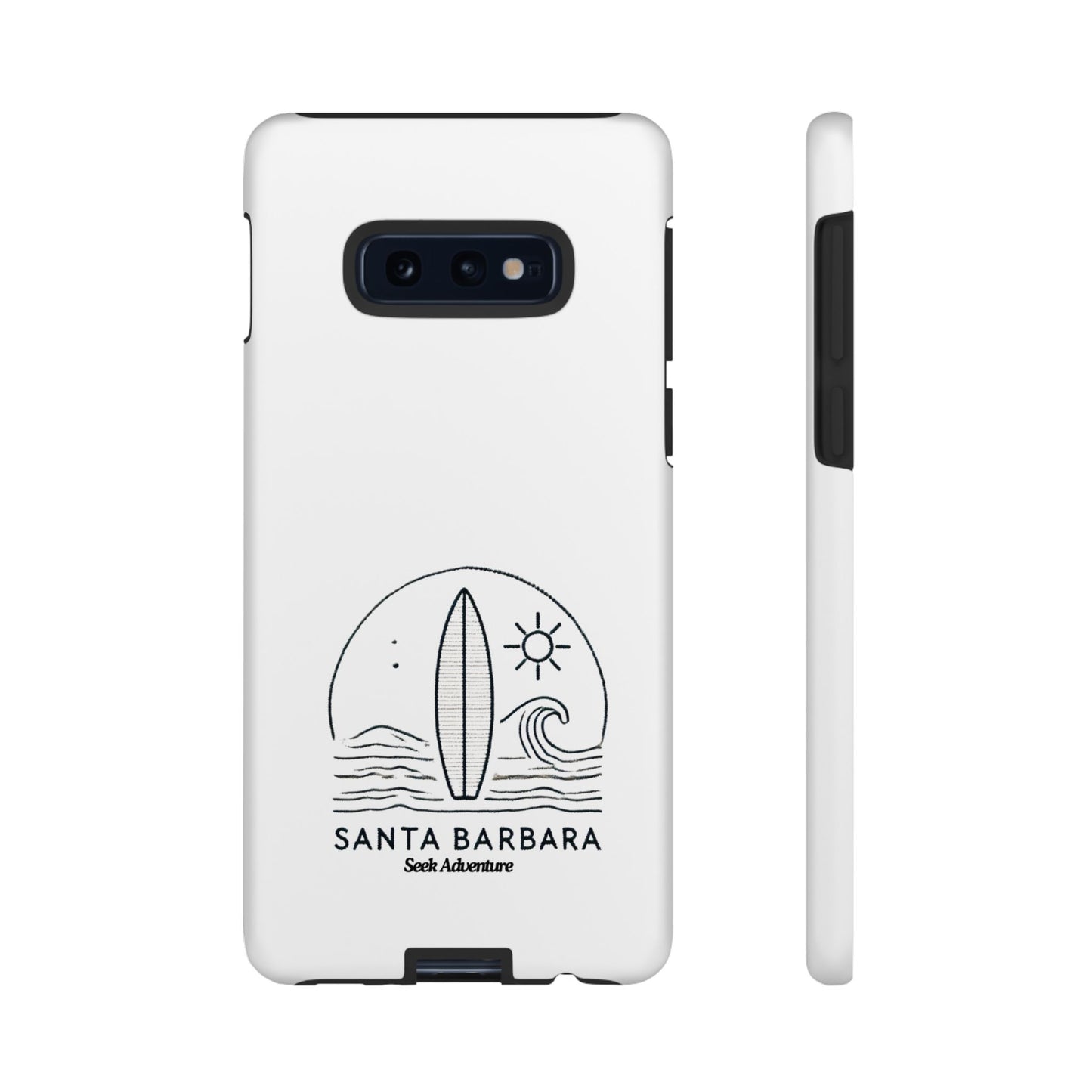 Santa Barbara California Surfboard - Tough Case