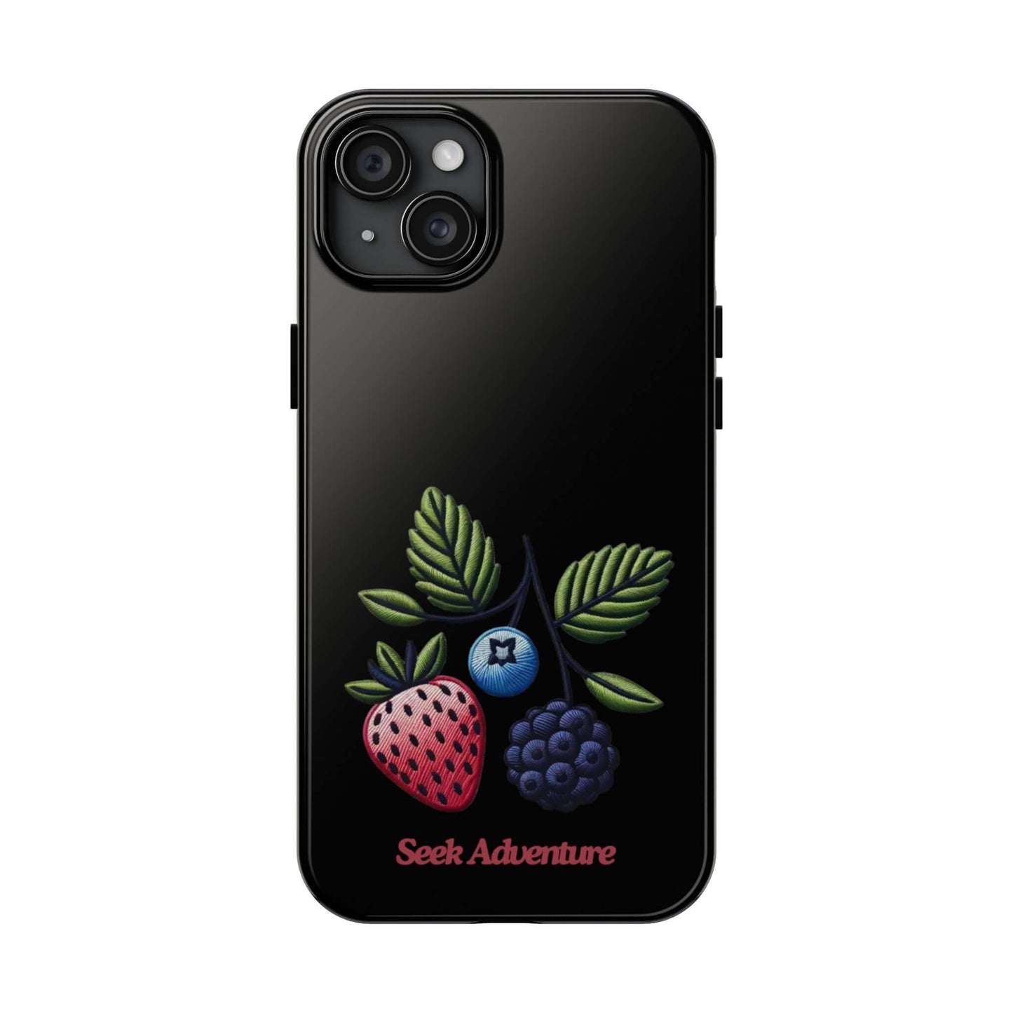 Strawberry, Blueberry, and Blackberry - Tough Phone Case - Phone Case by Seek Adventure | Seek Adventure'