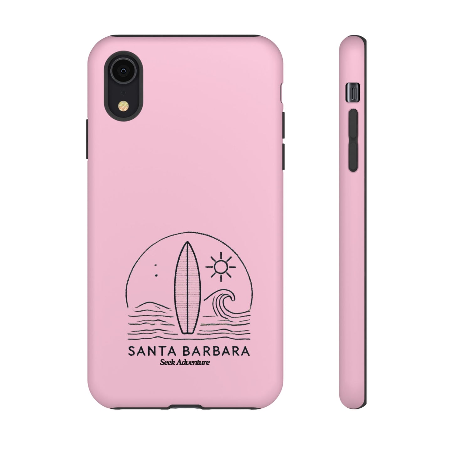 Santa Barbara California Surfboard - Tough Case