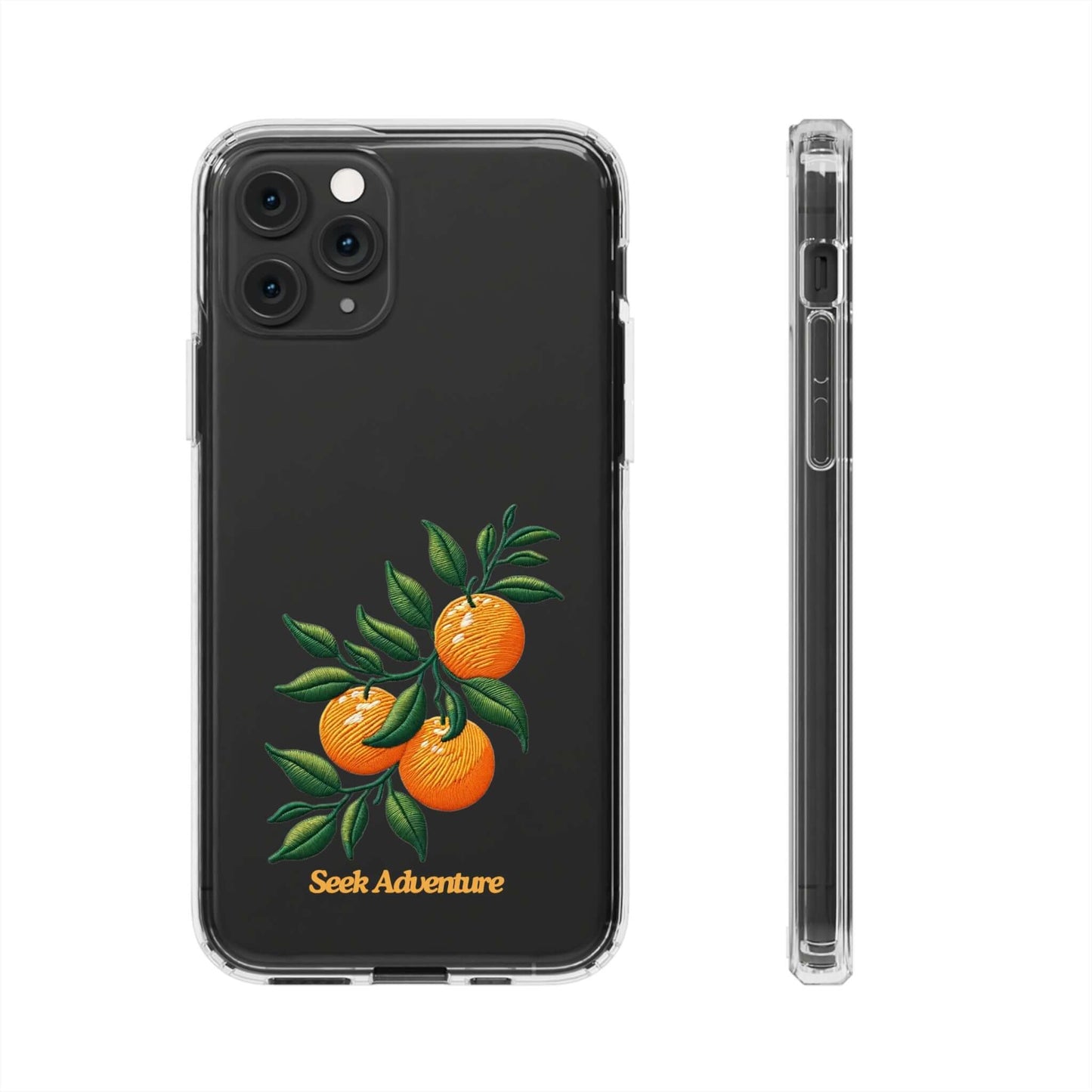 Oranges - Clear Case - Phone Case by Seek Adventure | Seek Adventure'