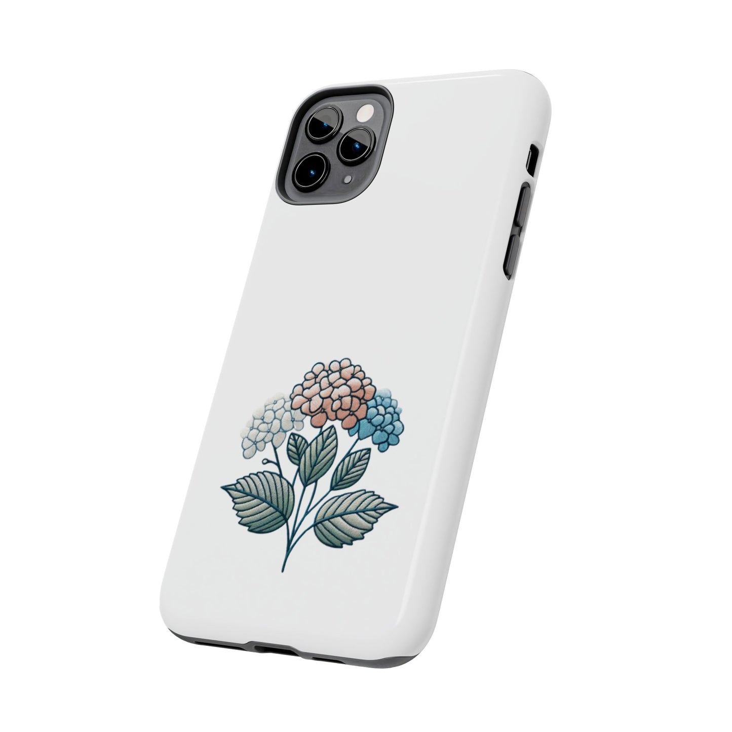 Hydrangea Floral - Tough Phone Case