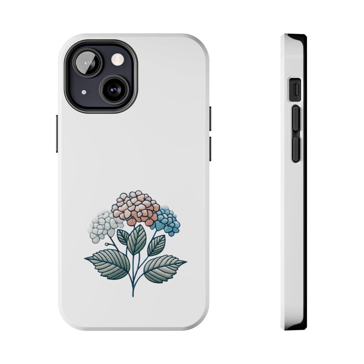 Hydrangea Floral - Tough Phone Case