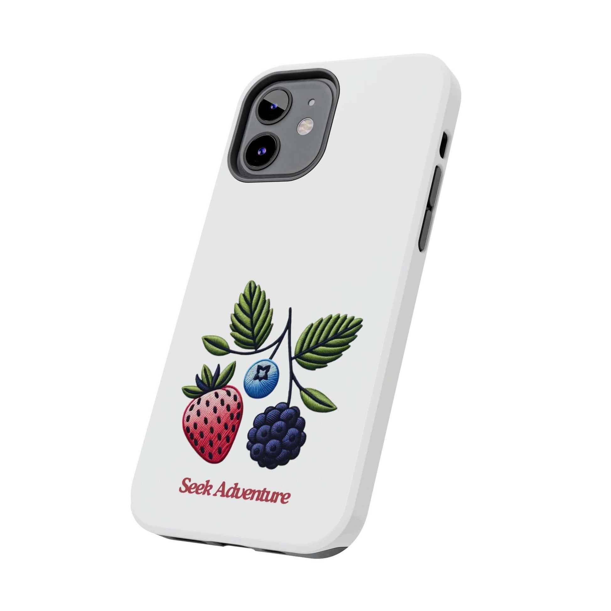 Strawberry, Blueberry, and Blackberry - Tough Phone Cases - Phone Case by Seek Adventure | Seek Adventure'