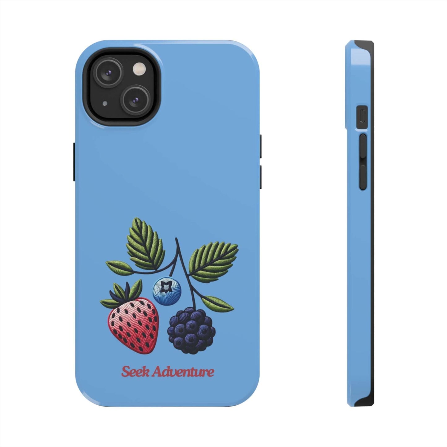 Strawberry, Blueberry, and Blackberry - Tough Phone Cases - Phone Case by Seek Adventure | Seek Adventure'