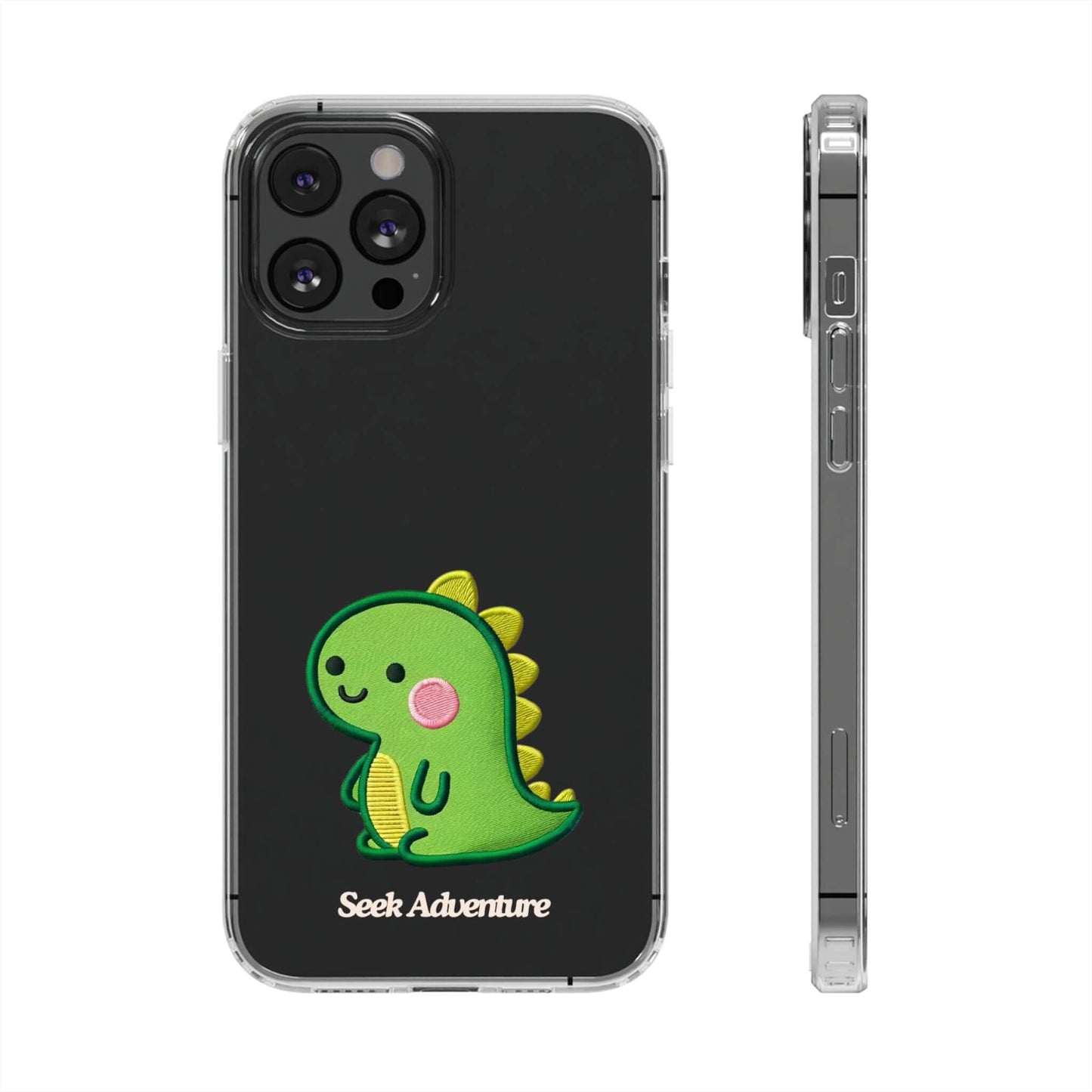 Dinosaur Delight - Clear Case Printify