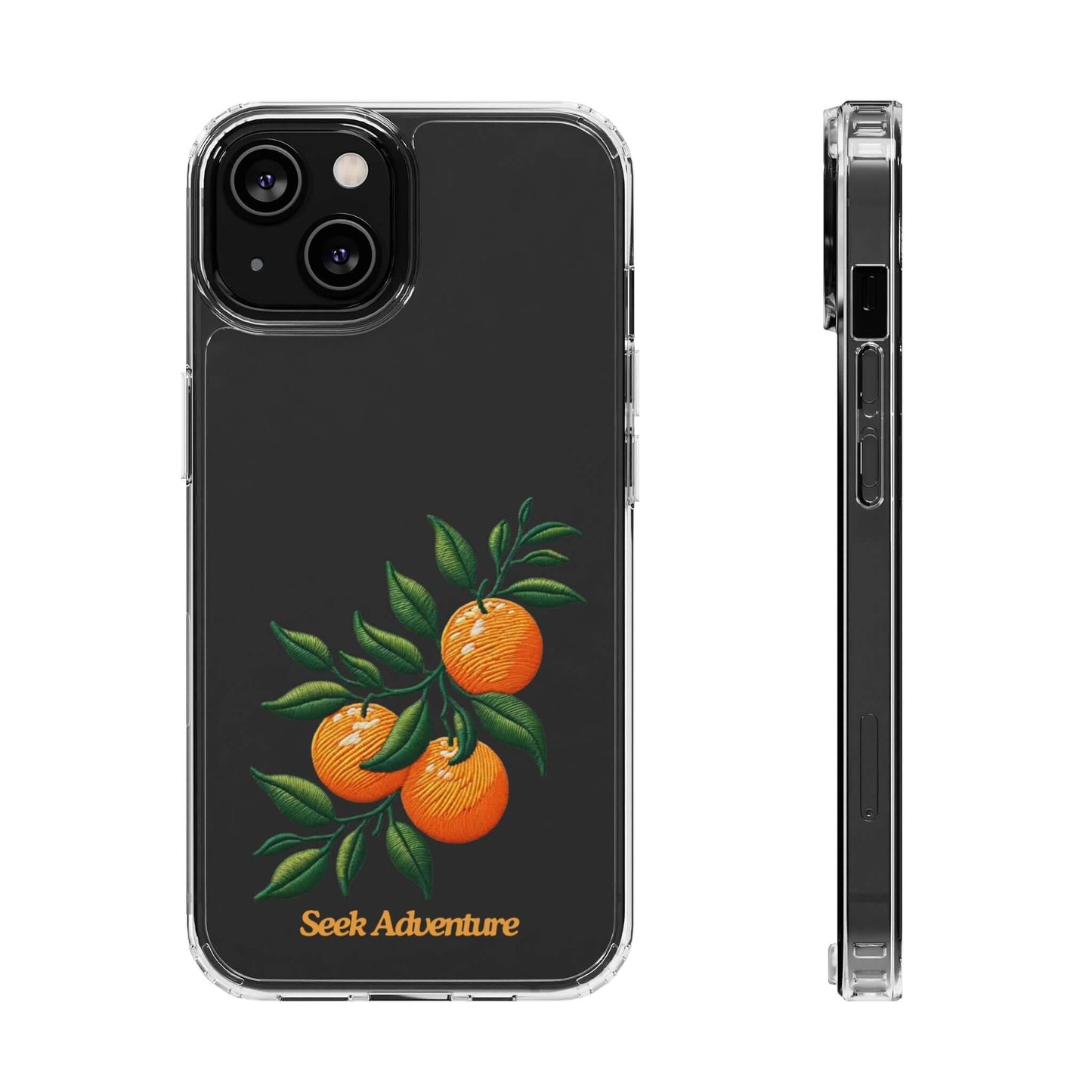 Oranges - Clear Case - Phone Case by Seek Adventure | Seek Adventure'